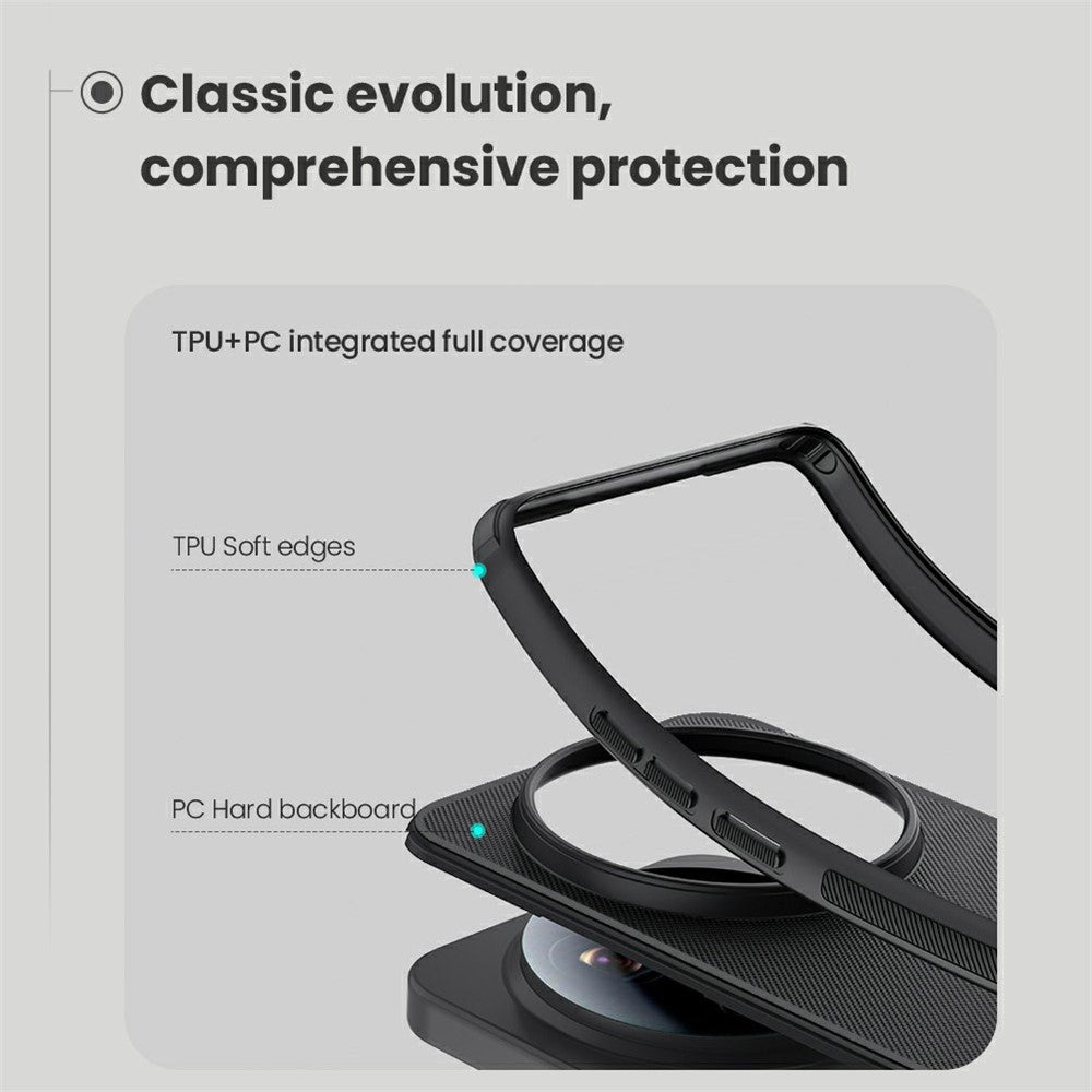 NILLKIN Super Frosted Shield Pro for Xiaomi 17 Ultra 5G Magnetic Case PC + TPU Phone Cover