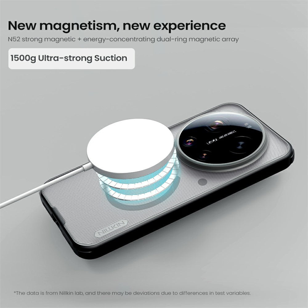 NILLKIN Super Frosted Shield Pro for Xiaomi 17 Ultra 5G Magnetic Case Matte PC TPU Phone Back Cover