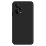 Xiaomi Redmi Note 12 Pro 5G rak kant gummibelagt TPU-mobilskal stötsäkert mikrofiberfoder design skyddande fodral