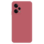 Xiaomi Redmi Note 12 Pro 5G rak kant gummibelagt TPU-mobilskal stötsäkert mikrofiberfoder design skyddande fodral