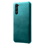 For Samsung Galaxy S23+ Calf Texture Anti-scratch Cell Phone Cover PU Leather Coated PC Case