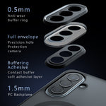 For Samsung Galaxy A57 5G Magnetic Case TPU + PC Matte Skin Touch Phone Cover