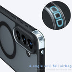 For Samsung Galaxy A57 5G Magnetic Case TPU + PC Matte Skin Touch Phone Cover