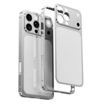Til iPhone 16 Pro Cover – Kan omdannes til 17 Pro Låsespænde Metalramme Legeret Bagside Telefoncover