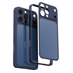 Til iPhone 16 Pro Cover – Kan omdannes til 17 Pro Låsespænde Metalramme Legeret Bagside Telefoncover