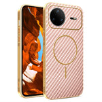 For Huawei nova 15 Pro 5G Case Carbon Fiber Textured Electroplated TPU Phone Back Cover