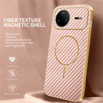 For Huawei nova 15 Pro 5G Case Carbon Fiber Textured Electroplated TPU Phone Back Cover