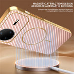 For Huawei nova 15 Pro 5G Case Carbon Fiber Textured Electroplated TPU Phone Back Cover