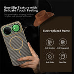 For Huawei nova 15 Ultra 5G Case Carbon Fiber Textured Electroplated TPU Phone Back Cover