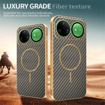 For Huawei nova 15 Ultra 5G Case Carbon Fiber Textured Electroplated TPU Phone Back Cover