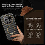 For Xiaomi 17 Ultra 5G Case Carbon Fiber Textured Electroplated TPU Phone Back Cover