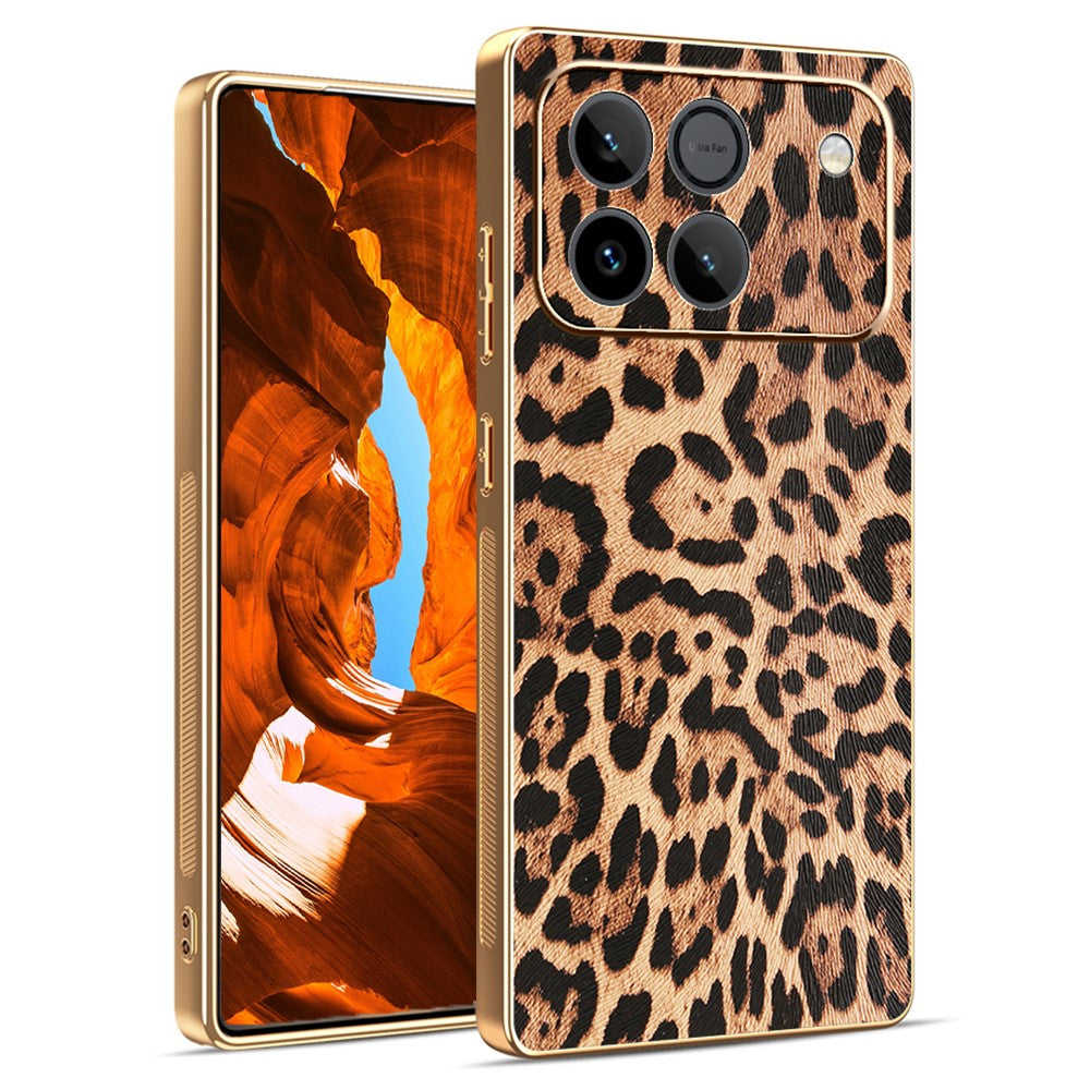Telefoncover til Honor Win 5G / Win RT 5G PU-læderbelagt PC + TPU Galvaniseret Telefoncover