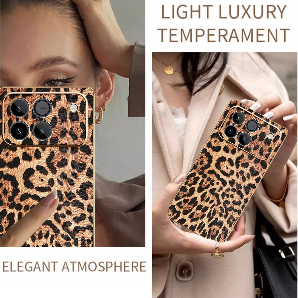 Telefoncover til Honor Win 5G / Win RT 5G PU-læderbelagt PC + TPU Galvaniseret Telefoncover