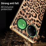 For Huawei nova 15 Ultra 5G Case PU Leather Coated PC + TPU Electroplating Phone Cover