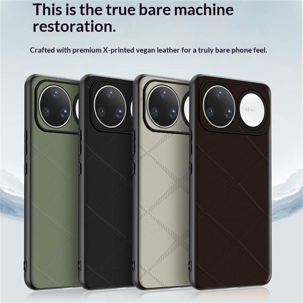 For Huawei nova 15 Ultra 5G Case X-Patterned TPU PU Leather PC Anti-Drop Phone Cover