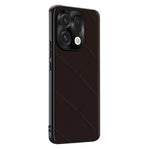 For Oppo Find X9 5G Case X-Patterned TPU PU Leather PC Anti-Drop Phone Cover
