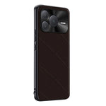 For Honor Power2 5G Cover med X-mønster i TPU, PU-læder og PC - Anti-falds telefoncover