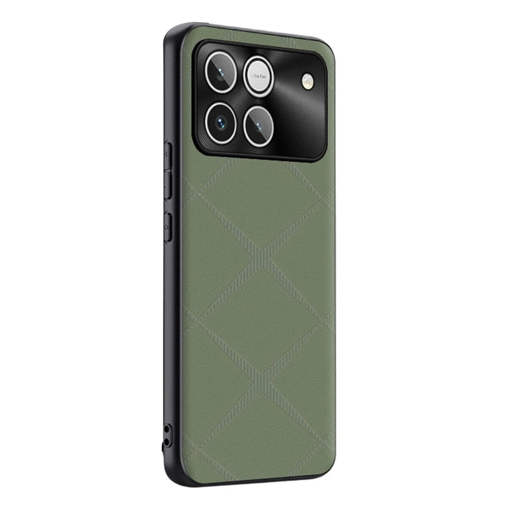Phone Case For Honor Win 5G  /  Win RT 5G X-Patterned TPU PU Leather PC Anti-Drop Phone Cover