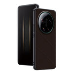 Xiaomi 17 Ultra 5G-skal X-mönstrat TPU PU-läder PC Anti-fall-mobilskal
