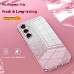 For Samsung Galaxy S26+ Case Electroplating Gradient Glitter TPU Phone Cover