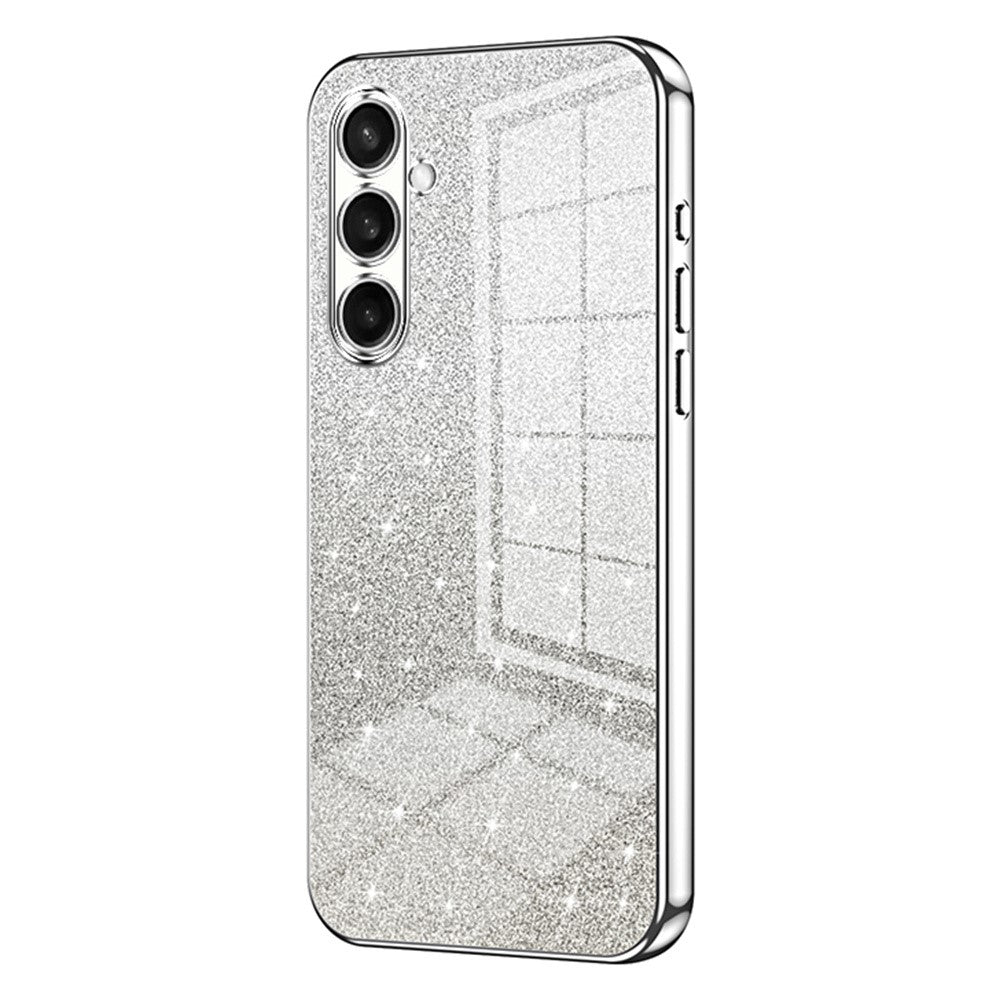 For Samsung Galaxy S26+ Case Electroplating Gradient Glitter TPU Phone Cover