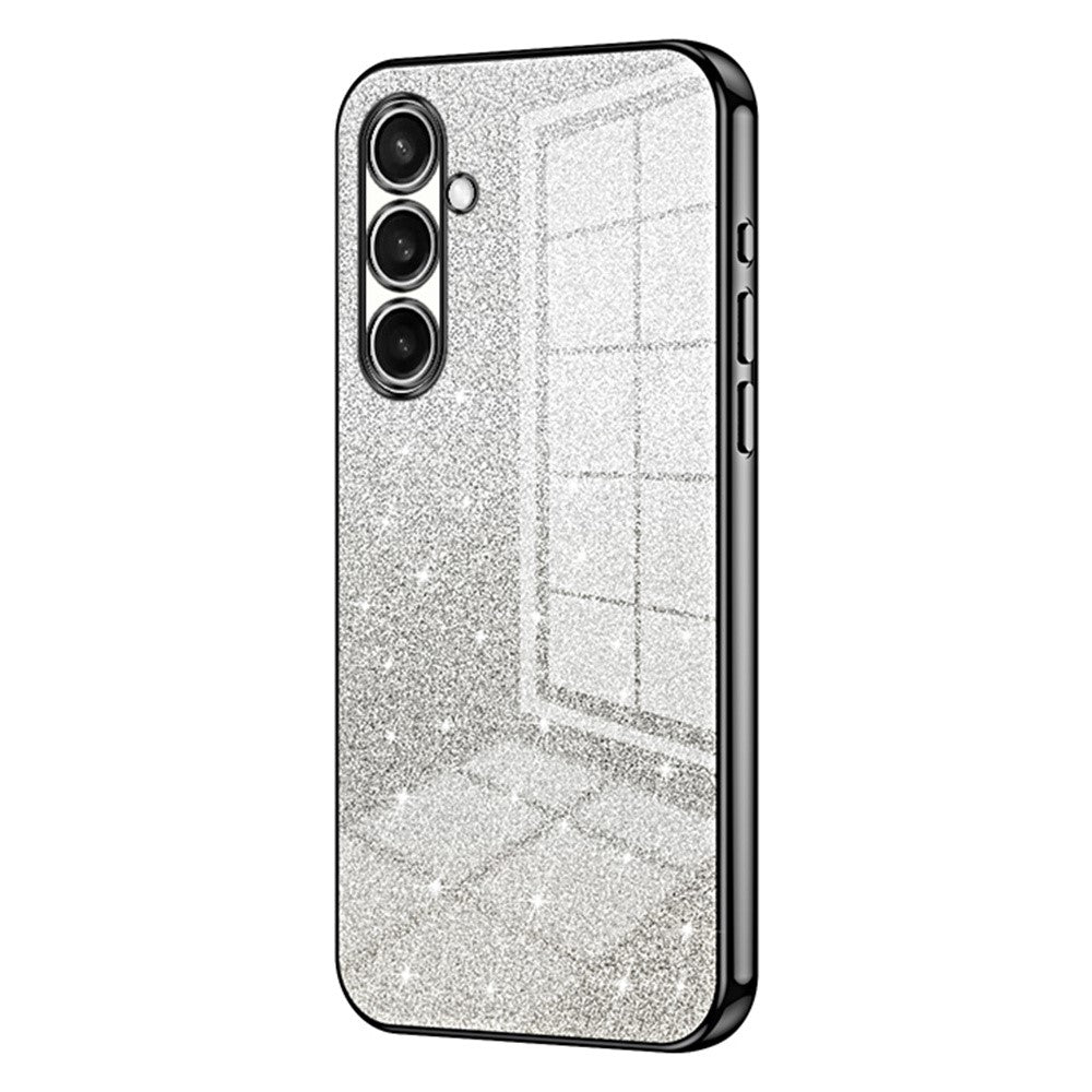 For Samsung Galaxy S26+ Case Electroplating Gradient Glitter TPU Phone Cover