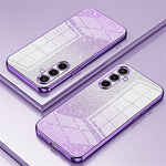 For Samsung Galaxy A37 5G Case Electroplating Gradient Glitter TPU Phone Cover