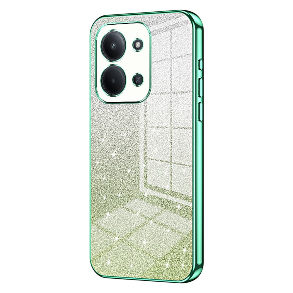 Mobilskal för Xiaomi Poco C85 4G (173 mm) / Redmi 15C 4G (EU) (173 mm) / 15C 5G (EU) (173 mm) Elektroplätering Gradient Glitter TPU Mobilskal