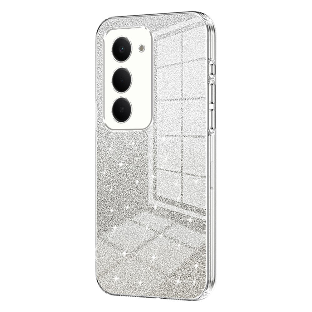 Phone Case For Xiaomi Redmi 15 5G (EU) (171mm)  /  15 4G (EU) (171mm) Electroplating Gradient Glitter TPU Phone Cover