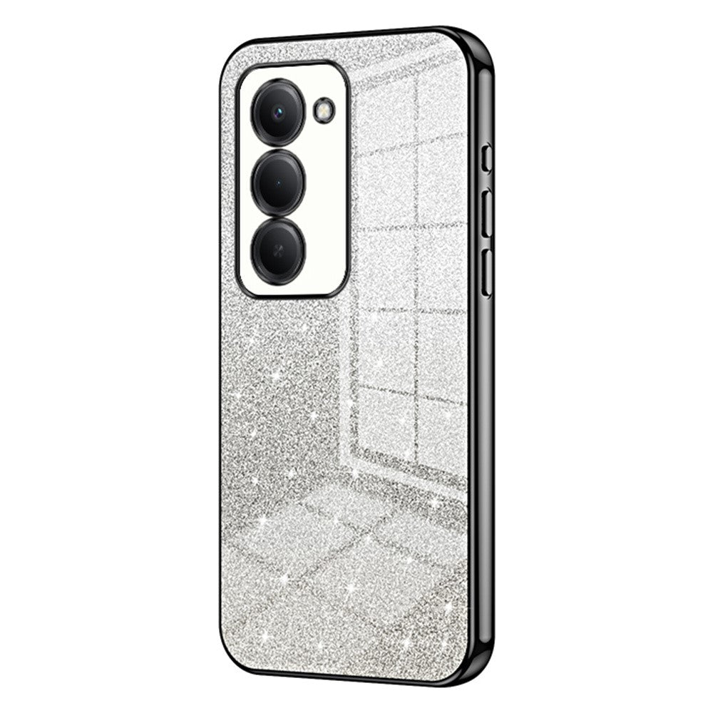 Phone Case For Xiaomi Redmi 15 5G (EU) (171mm)  /  15 4G (EU) (171mm) Electroplating Gradient Glitter TPU Phone Cover