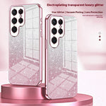 For Samsung Galaxy S26 Ultra Case Electroplating Gradient Glitter TPU Phone Cover