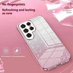For Samsung Galaxy S26 Ultra Case Electroplating Gradient Glitter TPU Phone Cover