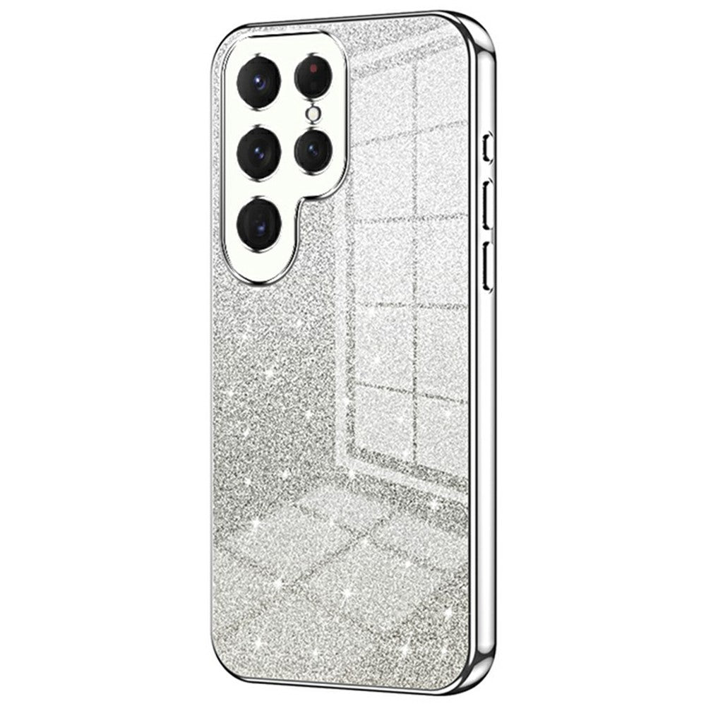 For Samsung Galaxy S26 Ultra Case Electroplating Gradient Glitter TPU Phone Cover