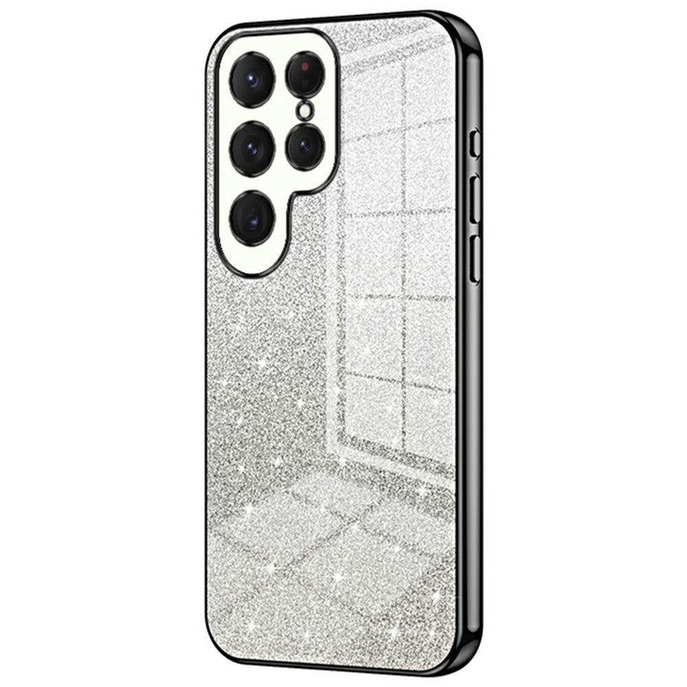 For Samsung Galaxy S26 Ultra Case Electroplating Gradient Glitter TPU Phone Cover