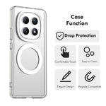 ENKAY HAT PRINCE til Xiaomi Poco M8 Pro 5G / Redmi Note 15 Pro+ 5G (Global), magnetisk cover med hydrogel-film, PC- og TPU-mobilcover