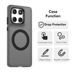 ENKAY HAT PRINCE For Motorola Edge 60 Pro 5G  Magnetic Case with Hydrogel Film PC TPU Phone Cover