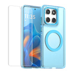 ENKAY HAT PRINCE For Motorola Edge 60 Pro 5G  Magnetic Case with Hydrogel Film PC TPU Phone Cover