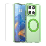 ENKAY HAT PRINCE For Motorola Edge 60 Pro 5G  Magnetic Case with Hydrogel Film PC TPU Phone Cover