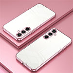 For Samsung Galaxy A27 5G Case Electroplating Frame Soft TPU Phone Cover