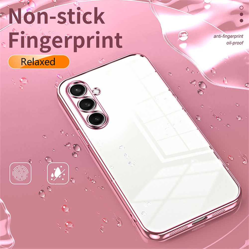 For Samsung Galaxy A27 5G Case Electroplating Frame Soft TPU Phone Cover