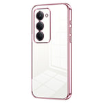 Phone Case For Xiaomi Redmi 15 5G (EU) (171mm)  /  15 4G (EU) (171mm) Electroplating Frame Soft TPU Phone Cover
