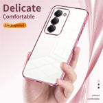 Phone Case For Xiaomi Redmi 15 5G (EU) (171mm)  /  15 4G (EU) (171mm) Electroplating Frame Soft TPU Phone Cover