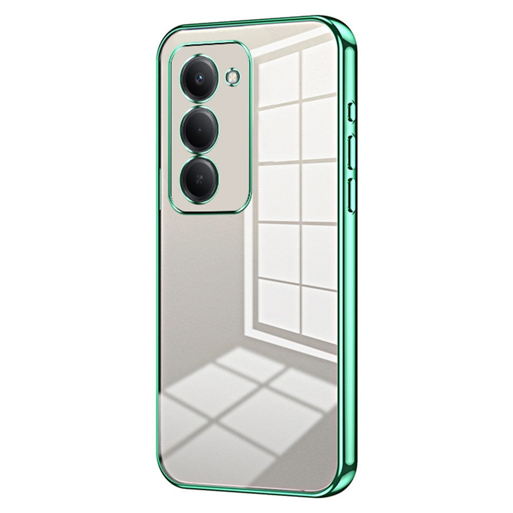 Phone Case For Xiaomi Redmi 15 5G (EU) (171mm)  /  15 4G (EU) (171mm) Electroplating Frame Soft TPU Phone Cover