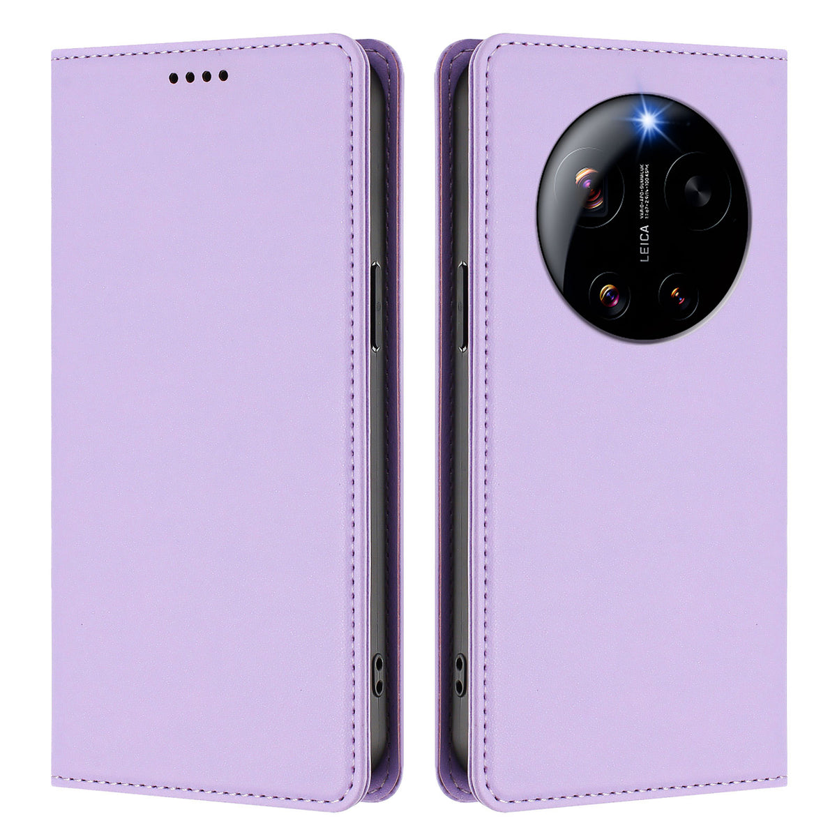 Xiaomi 17 Ultra 5G Läderplånboksfodral Magnetisk stängning RFID-blockerande mobilfodral