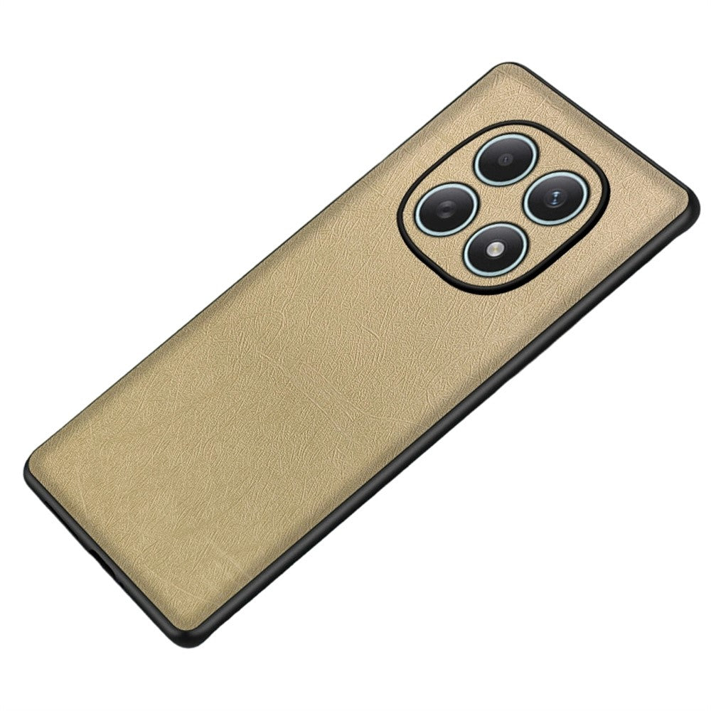 Phone Case For Xiaomi Poco M8 5G / Redmi Note 15 5G (Global) / 15 4G (Global) Silk-Textured PU Leather Coated PC TPU Protective Phone Back Cover