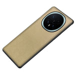 For Honor Magic8 5G Case Silk-Textured PU Leather Coated PC TPU Protective Phone Back Cover