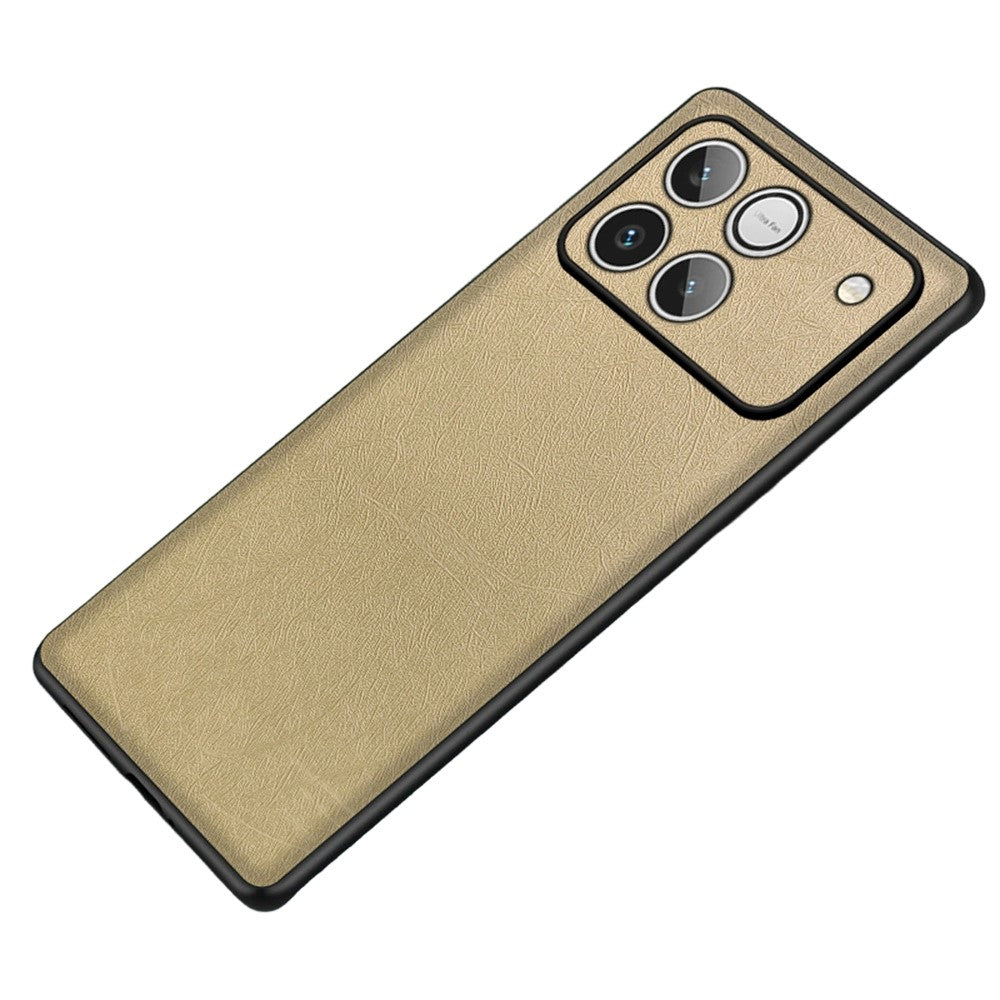 Phone Case For Honor Win 5G  /  Win RT 5G Silk-Textured PU Leather Coated PC TPU Protective Phone Back Cover