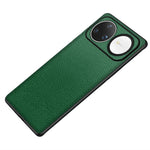 For Huawei nova 15 Ultra 5G Case Litchi Texture PU Leather Coated PC + TPU Protective Phone Back Cover