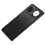 For Huawei nova 15 Ultra 5G Case Litchi Texture PU Leather Coated PC + TPU Protective Phone Back Cover