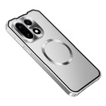 OnePlus 15 5G Magnetiskt Skal Hårt PC Metallram Frostat mobil Baksida